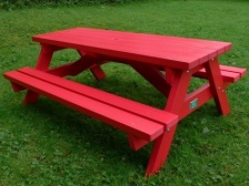 Derwent Recycled Plastic Picnic Table  Picnic Bench